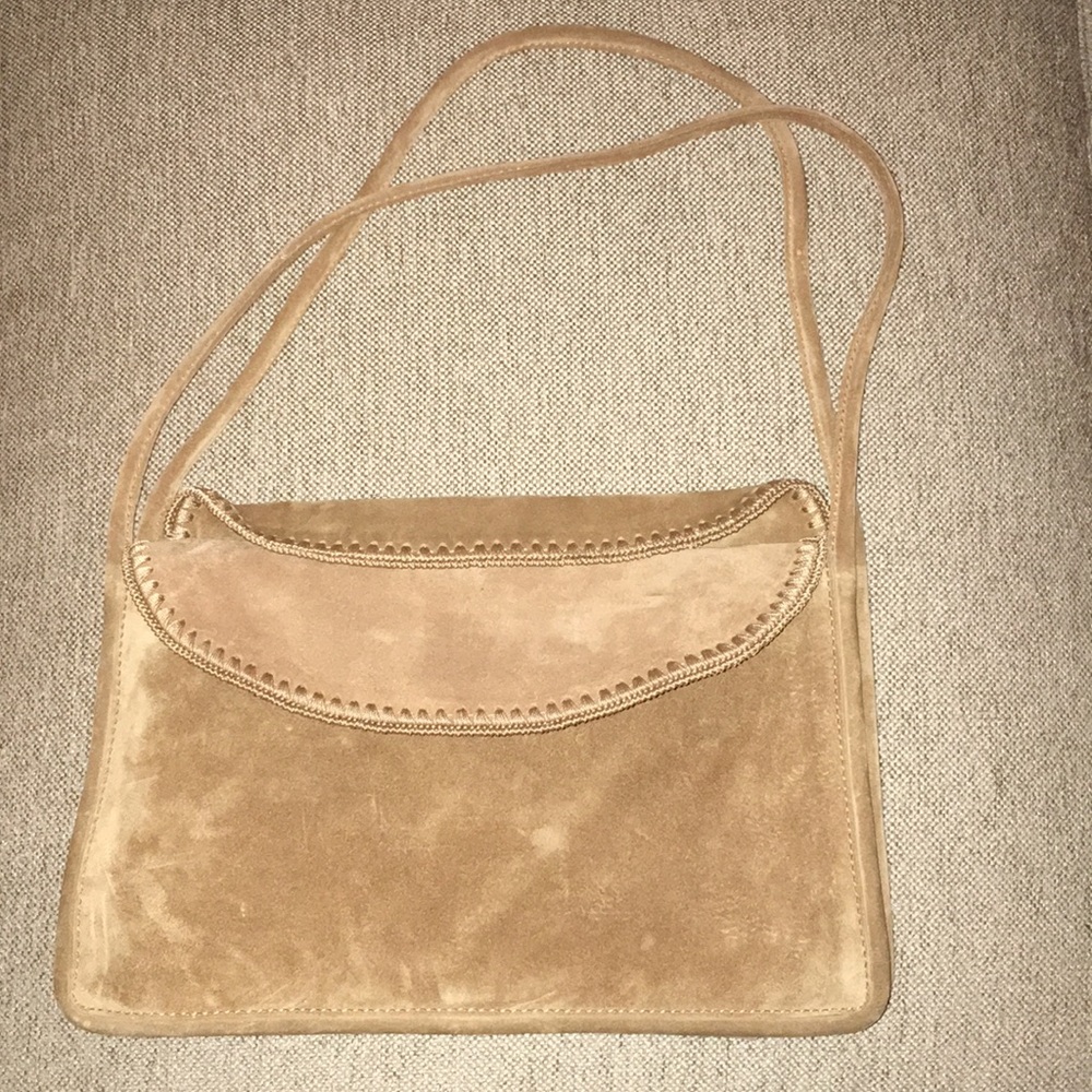 BOTTEGA VENETA suede bag